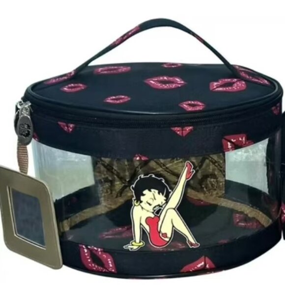 Betty Boop Handbags - Betty Boop Makeup Bag 3 Pieces Set